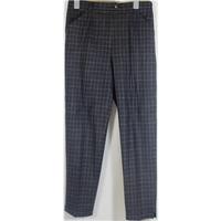 Michele size 14 slate grey check jean type trouser