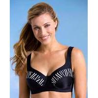 Miss Mary Graphic Print Bikini Top