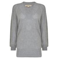 MICHAEL MICHAEL KORS Perforated V Neck Jumper