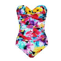 Miraclesuit 1 Piece Multicolored Swimsuit Barcelona Lovely Lady