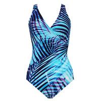 Miraclesuit 1 Piece Blue Swimsuit Womens Oceanus Palm Reader