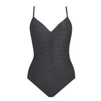 miraclesuit 1 piece black swimsuit nip n tuck