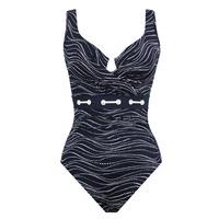 miraclesuit 1 piece navy blue swimsuit escape sonar