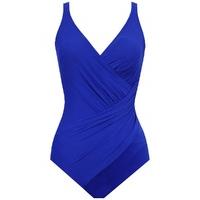 miraclesuit 1 piece blue woman swimsuit oceanus