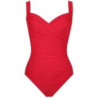 Miraclesuit 1 Piece Red Swimsuit Sanibel