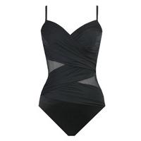 Miraclesuit 1 Piece Black Swimsuit Mystify Net Work