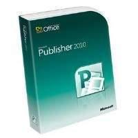 Microsoft Publisher 2010 English DVD
