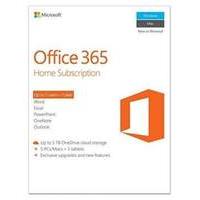 Microsoft Office 365 Home - 5 Users - 1 year Subscription (PC/Mac)