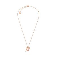 michael kors rose gold plated modern classic pearl cluster necklace