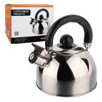 Milestone 2L Stainless Steel Whistling Campfire Teapot Kettle