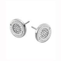 Michael Kors Brilliance Logo Pave Earrings