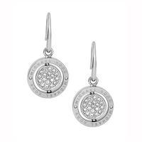 Michael Kors Doublewear Spin Zirconia Logo Drop Earrings