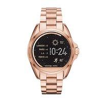 michael kors ladies access bradshaw rose gold smartwatch