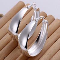 MISSING U Copper / Silver Plated Earring Drop Earrings Daily / Casual 1 pair