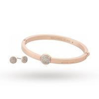 Michael Kors Bangle and Earring Set