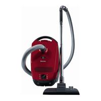Miele Classic C1 Junior PowerLine Cylinder Vacuum Cleaner In Red