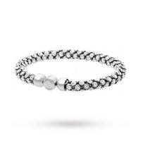 michael kors ladies silver sparkle pave bracelets