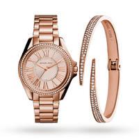 Michael Kors Kacie Ladies Watch Jewellery Set