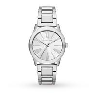 michael kors ladies silver steel bracelet watch mk3489