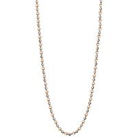 Mi Moneda Allegre silver and rose gold-plated necklace - 80cm