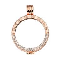Mi Moneda rose gold-plated Deluxe carrier pendant - small