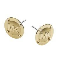 Michael Kors Heritage gold-plated stud earrings