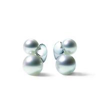 Mikimoto Precious Heart 18ct White Gold 4.5-6mm White Pearl Earrings