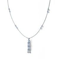 Mikimoto Necklace Eve Diamond and Pearl 18ct White Gold