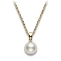 mikimoto necklace everyday collection 18ct yellow gold and pearl