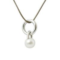 Mikimoto Necklace Pearl And 18ct White Gold