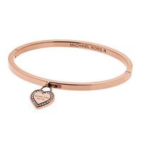 michael kors bracelet logo rose gold