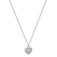 michael kors pendant heritage silver heart