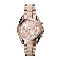 michael kors bradshaw rose gold chrono watch