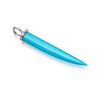 Missoma Silver Turquoise Tusk Pendant