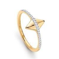 missoma gold pave double arrow ring