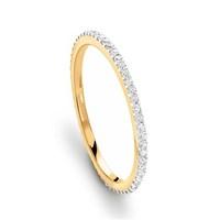 Missoma Gold Pave Infinity Ring