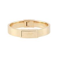 michael kors heritage gold plated plaque bangle mkj2351710