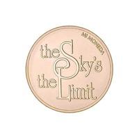 Mi Moneda \'Sky\'s The Limit\' Rose Gold-Plated 25mm Coin MON-SKY-03-S
