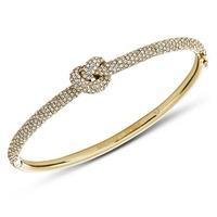 Michael Kors Brilliance Gold Knot Bangle MKJ4191710