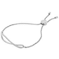 Michael Kors Brilliance Cubic Zirconia Crossover Toggle Bracelet MKJ6618040