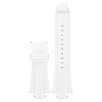 Michael Kors Mens Access Dylan White Rubber Watch Strap MKT9011