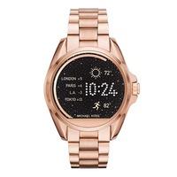 Michael Kors Ladies Access Bradshaw Rose Gold Plated Smartwatch MKT5004