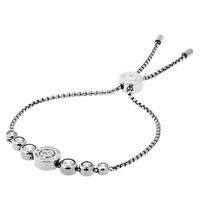 Michael Kors Brilliance Silver Adjustable Bracelet MKJ5335040