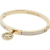 Michael Kors Heritage Gold Plated Crystal Bangle MKJ5976710