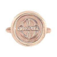 mi moneda rose gold plated la dolce ring