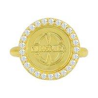 mi moneda gold plated avo deluxe ring