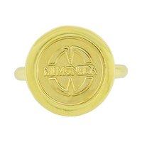 mi moneda gold plated avo ring