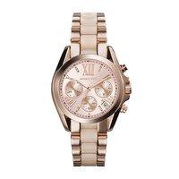 Michael Kors Ladies Rsoe Gold Tone Bradshaw Watch