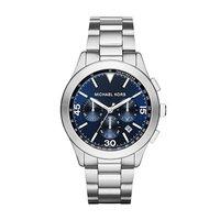 michael kors gents gareth blue dial chronograph watch