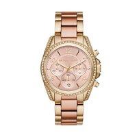 michael kors blair ladies two tone chronograph watch